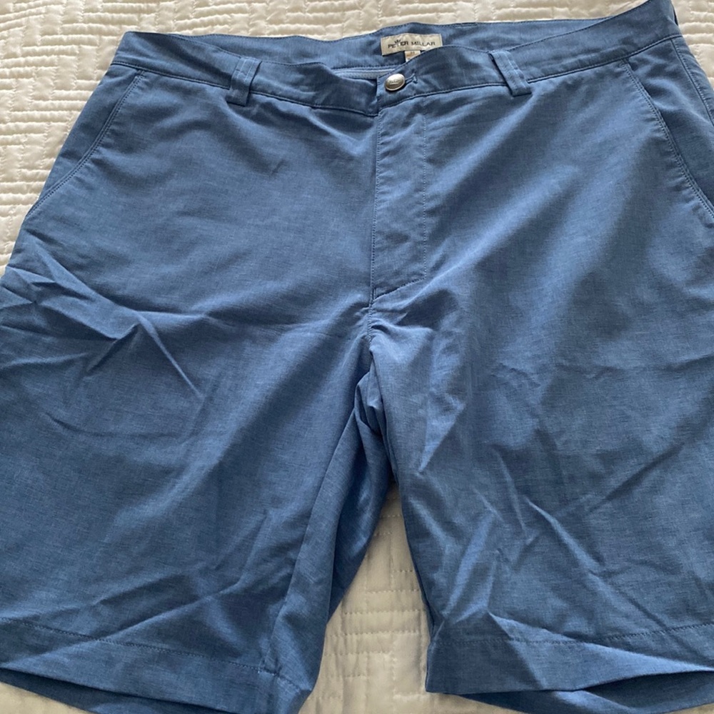 Peter Millar Performance Golf Shorts- Size 35